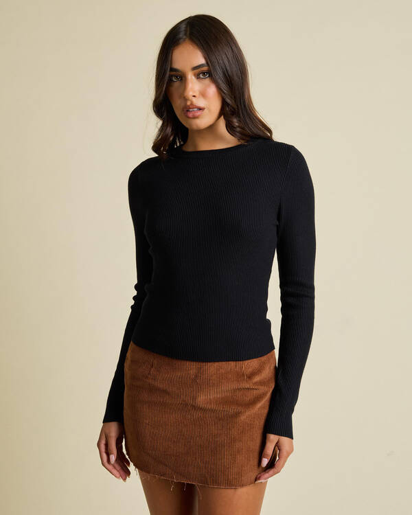Kourtney Long Sleeve Knit Top