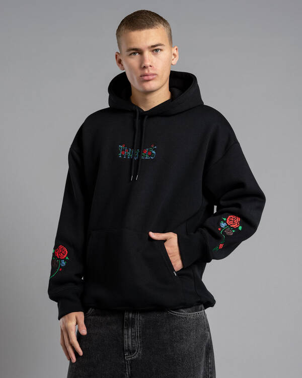 Thorned Slouch Pull On Hoodie