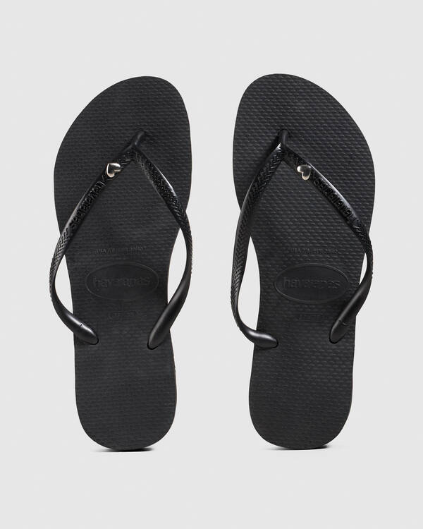 Slim Metal Heart Thongs