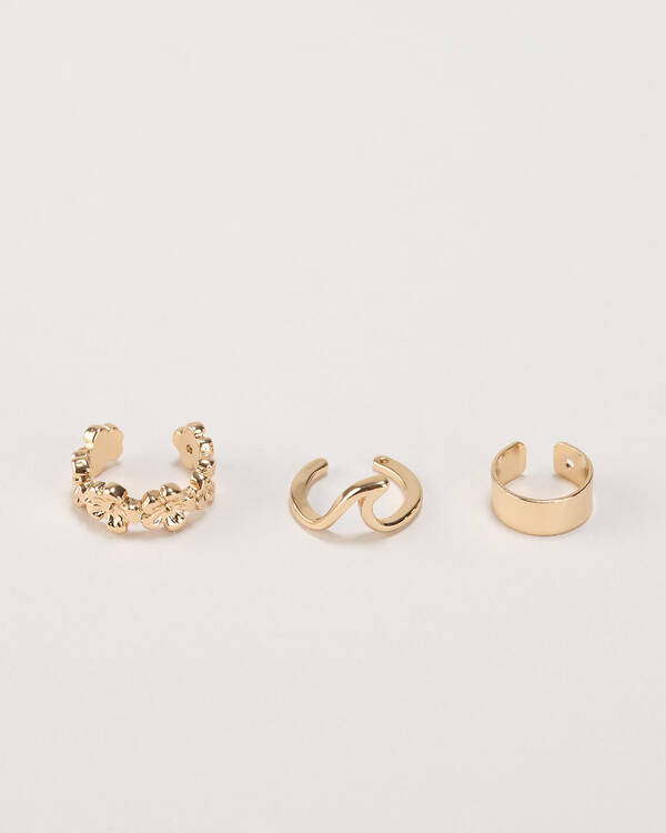 Frangipani Ear Cuff Pack