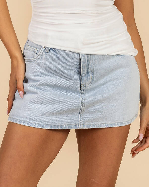 Allegra Denim Skort