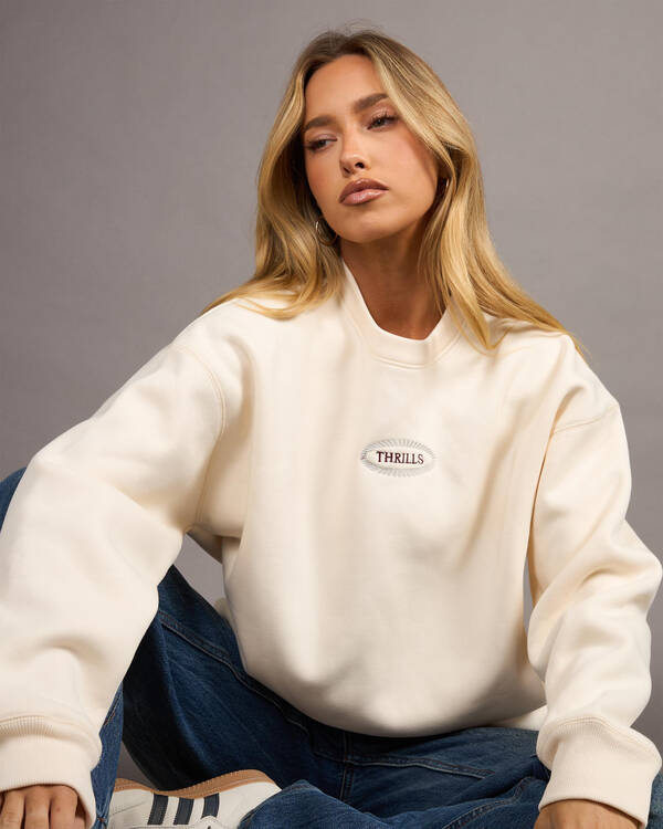 Vanished Slouch Crew Sweatshirt