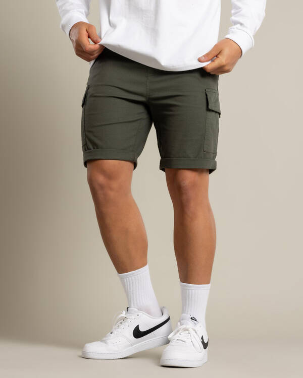 Shroud Elastic Waist Shorts