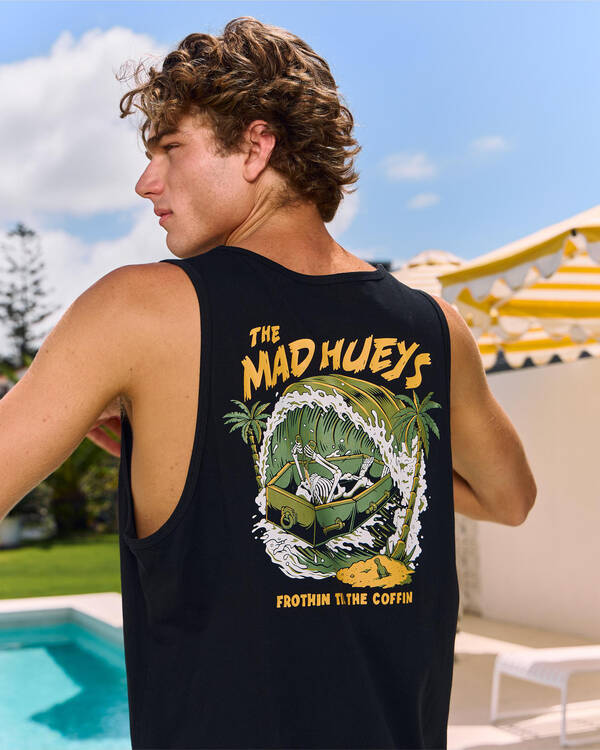 Frothin Coffin Singlet Tank