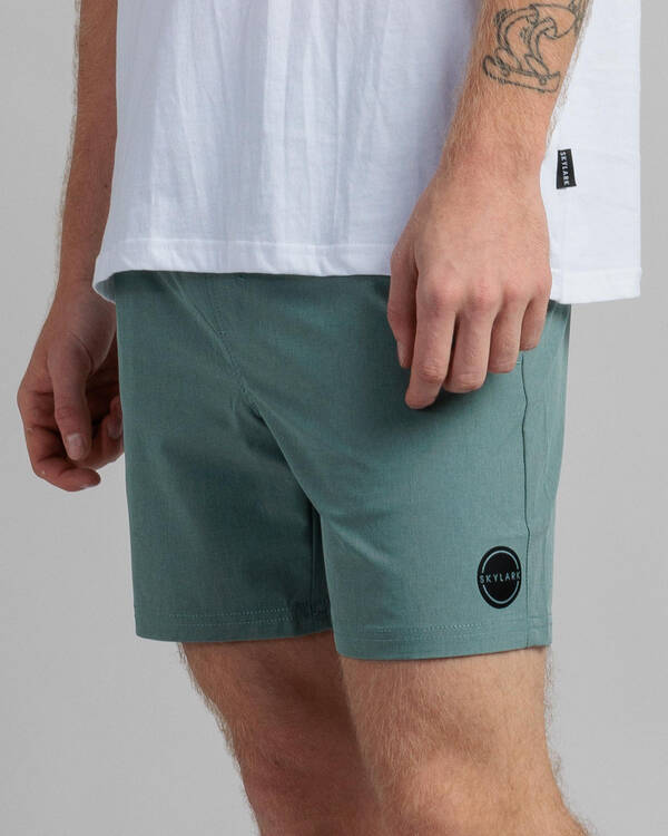 Bind Elastic Waist Shorts
