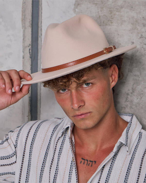 Schrader Panama Felt Hat