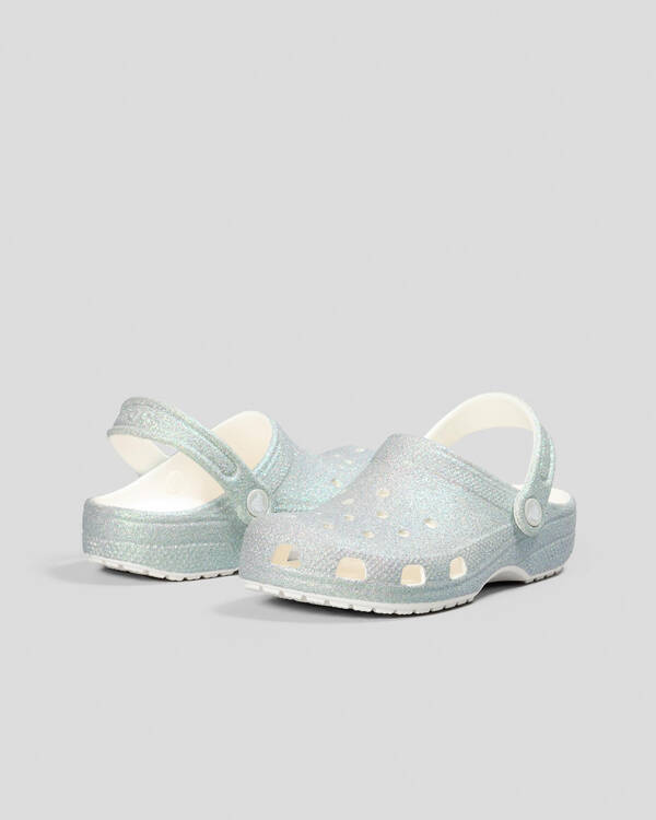 Kids' Classic Glitter Clogs