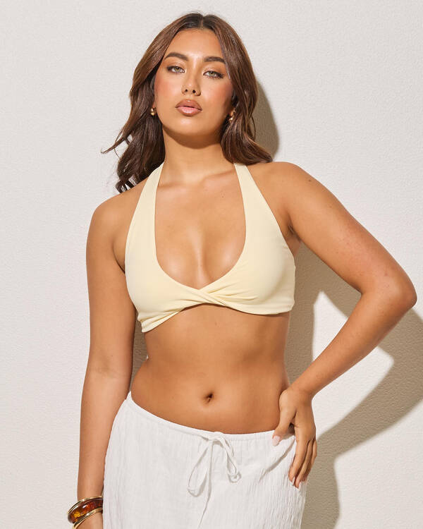 Super Soft Twist Crop Top
