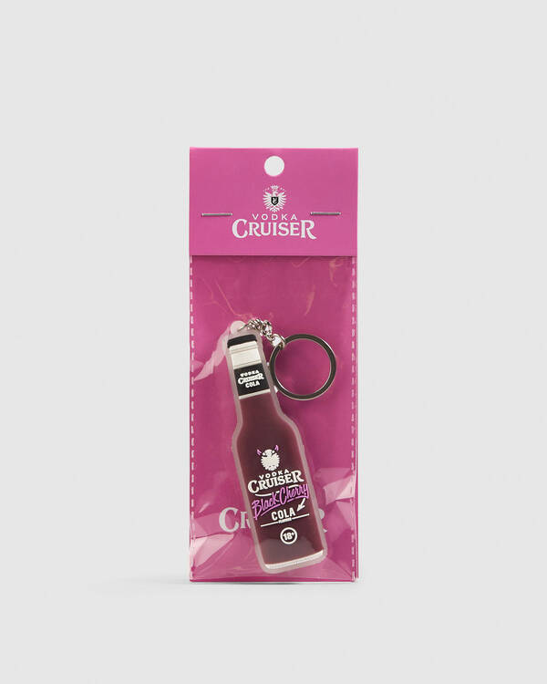 Cola Black Cherry Bottle Keyring