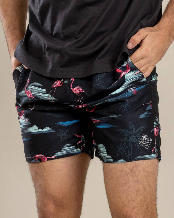 Alcove Elastic Waist Board Shorts