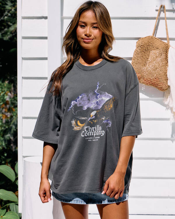 Flight Risk Oversized T-Shirt