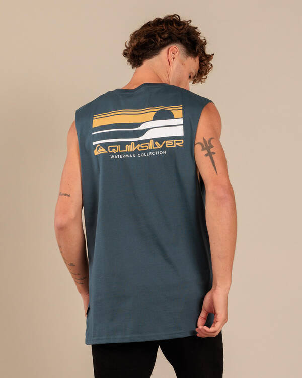 Stacked Horizon Muscle Tank