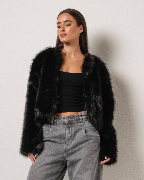 Harlow Faux Fur Jacket