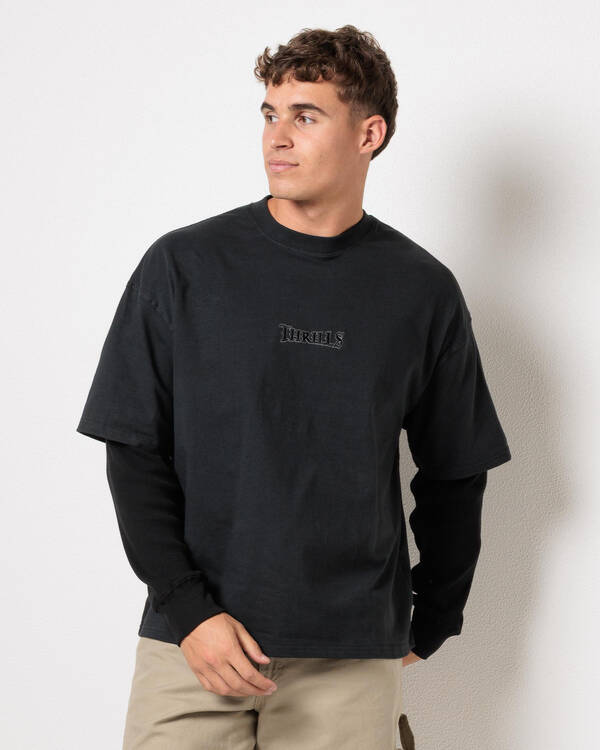 Web Of Deceit Layer Box Crop Long Sleeve T-Shirt