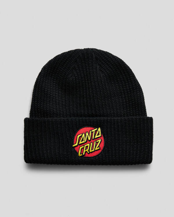 Classic Dot Patch Beanie
