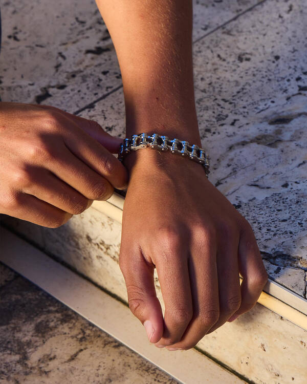 Metal Bike Chain Bracelet