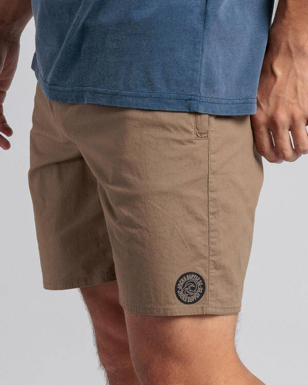 Junction Elastic Waist Shorts