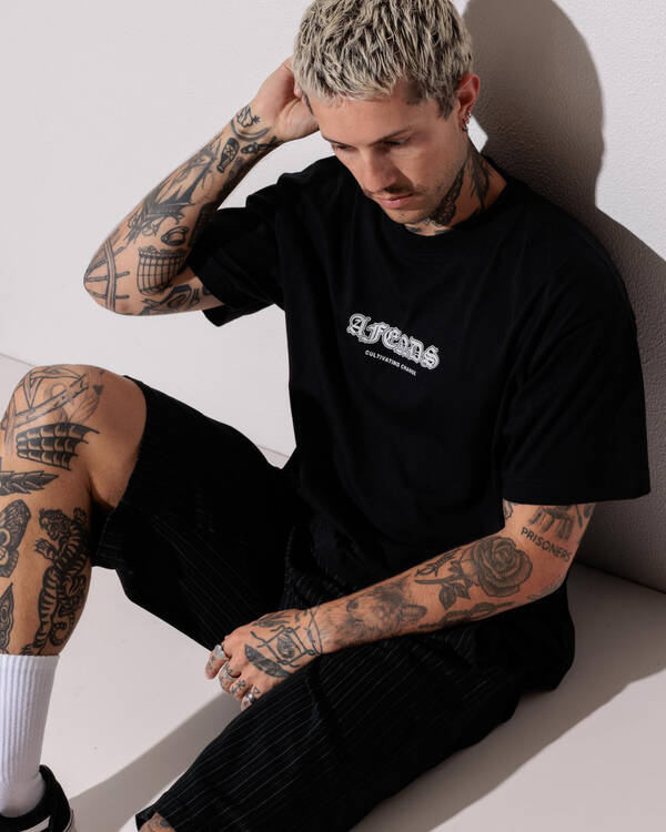 Script Recycled Boxy T-Shirt