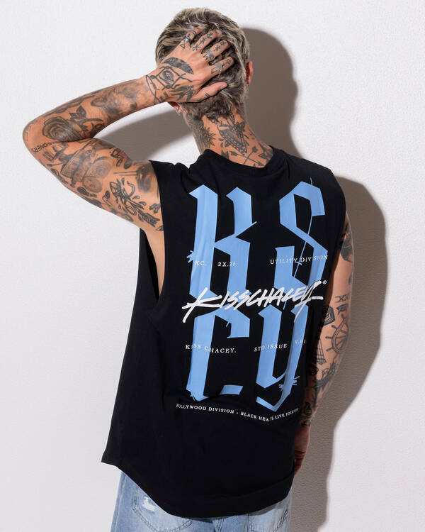 Traditional Dual Curved Muscle Tank