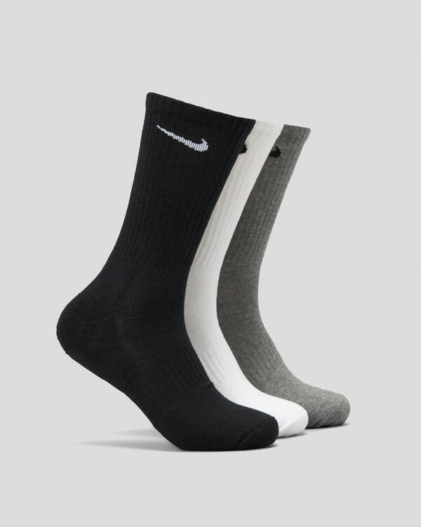 Everyday Cushion Crew Socks 3 Pack