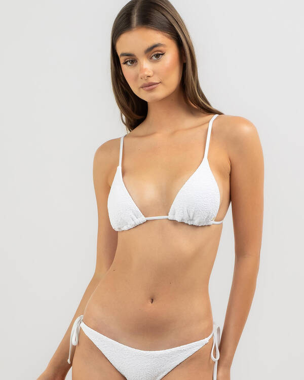 Sandalwood Triangle Bikini Top