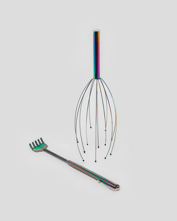 Luxury Calming Set- Head Tickler & Scratcher