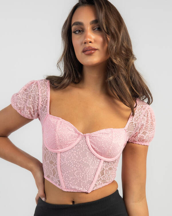 Duchess Lace Corset Top