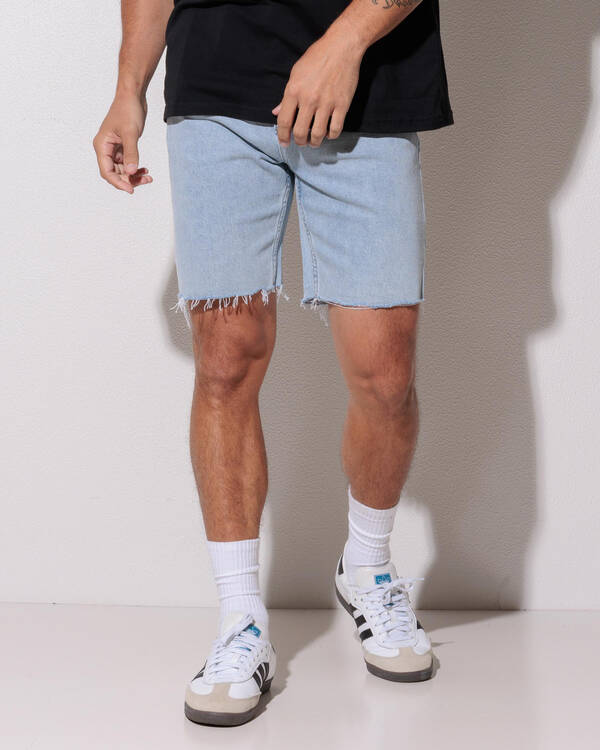 Bones Denim Shorts