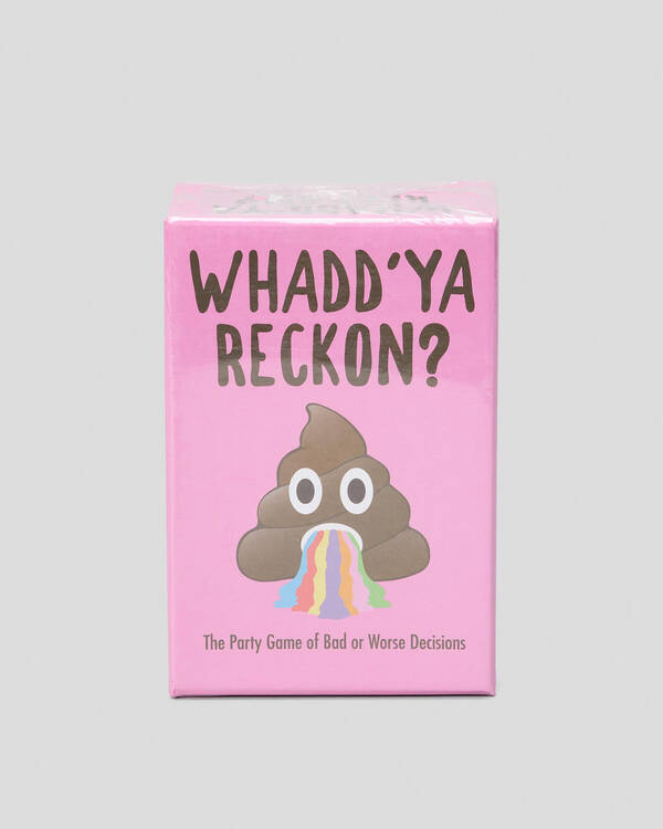 Whadd'Ya Reckon Card Game