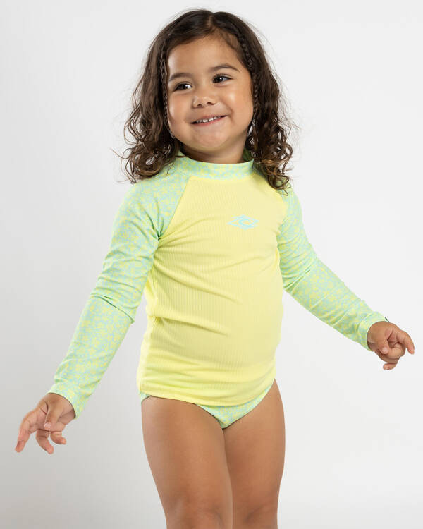 Toddlers' Sunkiss UPF Long Sleeve Rash Vest Set