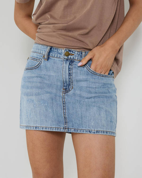 Frankie Denim Mini Skirt