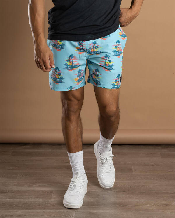 Vice Elastic Waist Shorts