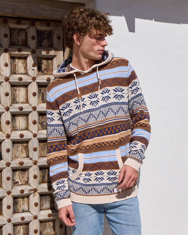 Brash Hooded Knit Jumper