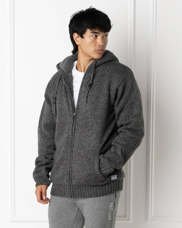 Limit Hooded Knit Jumper