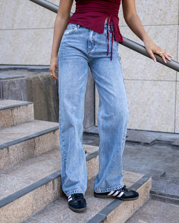 Rocker Straight Leg Jeans