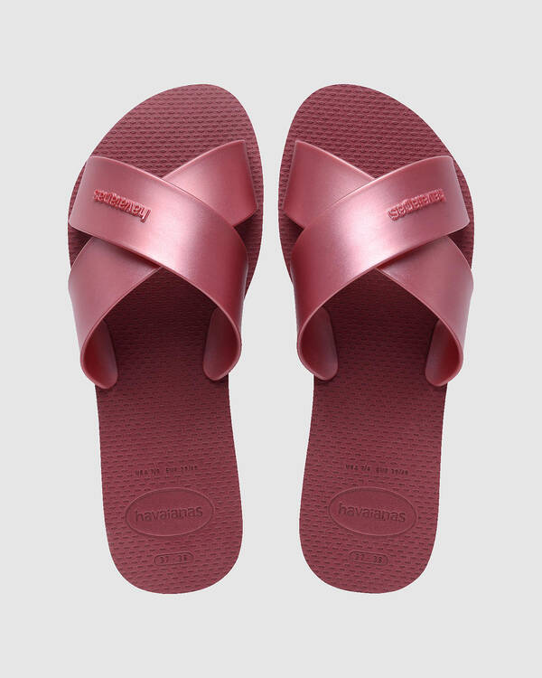 Aqua Metallic Sandals