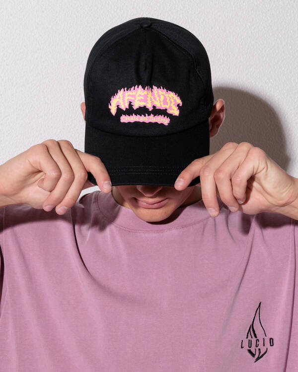 Flame On Five Panel Cap