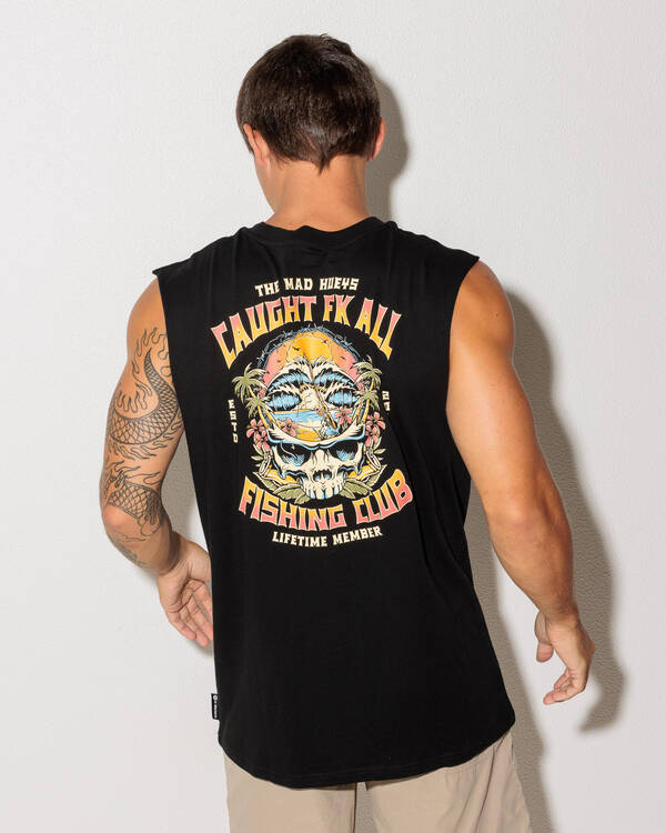 Caught FK All Skull Muscle Tank