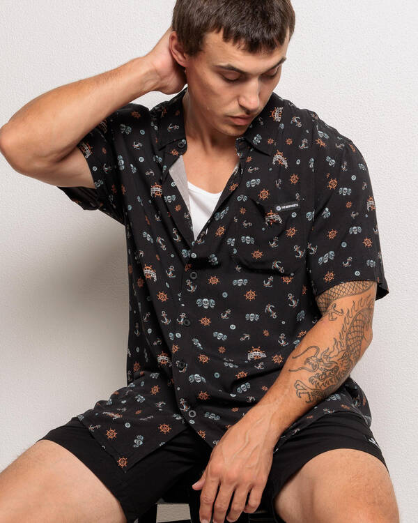 Triple Anchor Short Sleeve Shirt