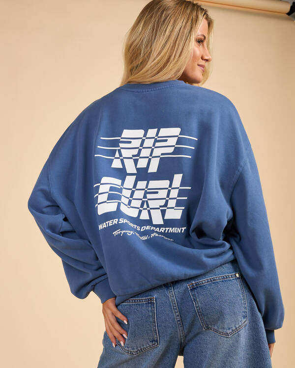 Sports Dept Drop Shoulder Crewneck Sweatshirt