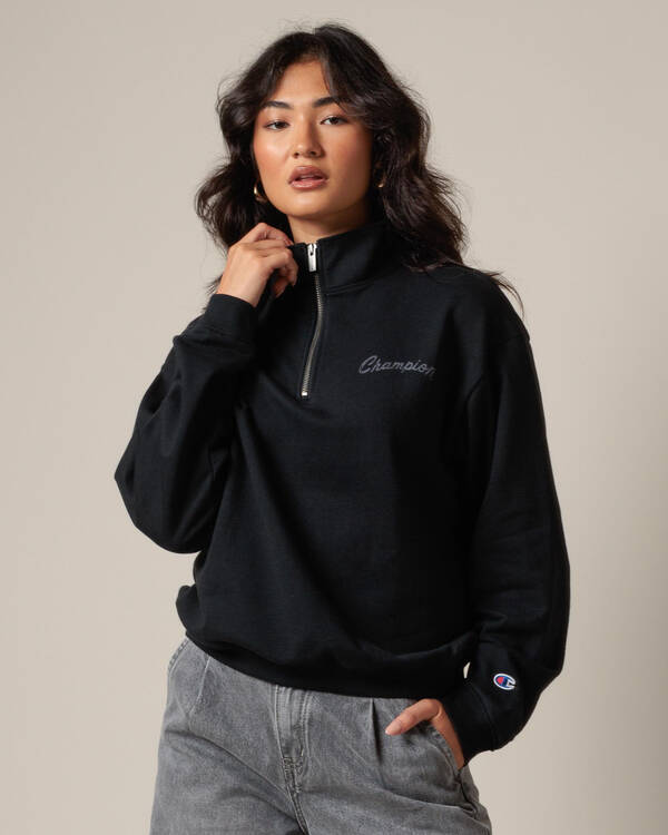 Graphic Shop Quarter Zip Crew