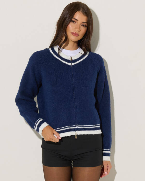 Bowie Zip Knit Jumper