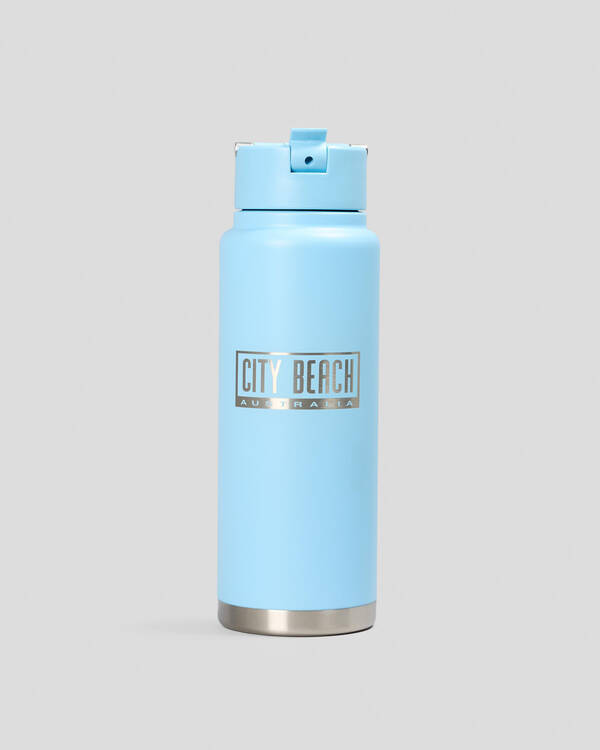 36 oz Straw Lid City Beach Water Bottle
