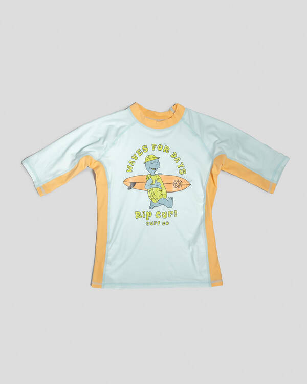 Toddlers' Tube Turtle Short Sleeve Rash Vest