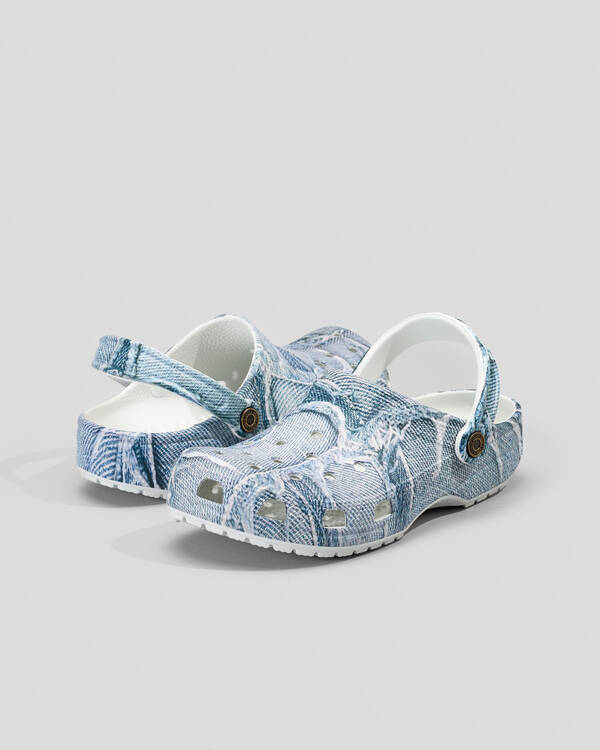 Classic Denim Clogs Shoes