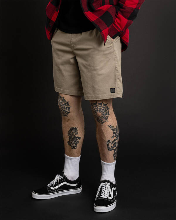 Local Elastic Waist Shorts