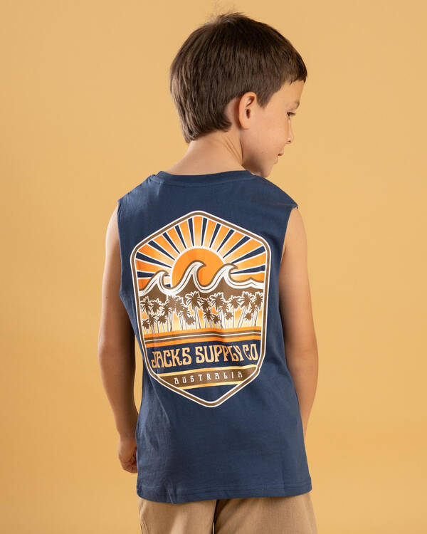 Toddlers' Coastline Muscle Tank