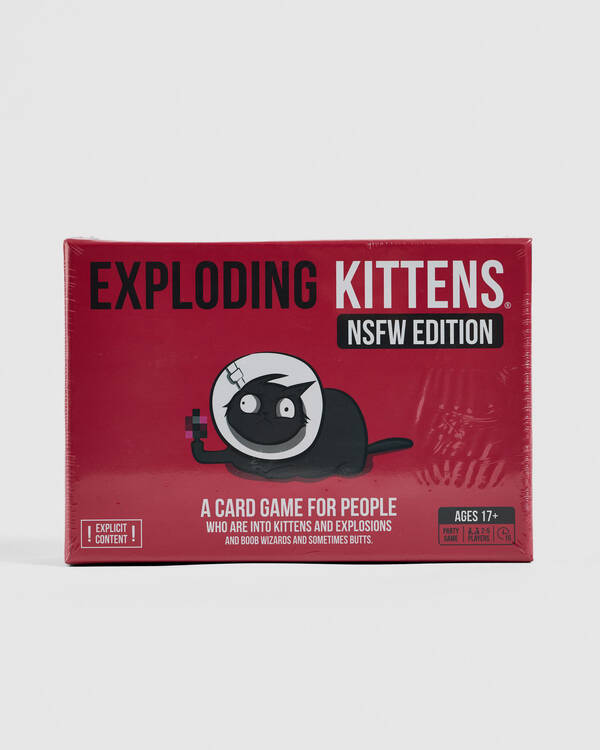 Exploding Kittens NSFW Edition Card Game