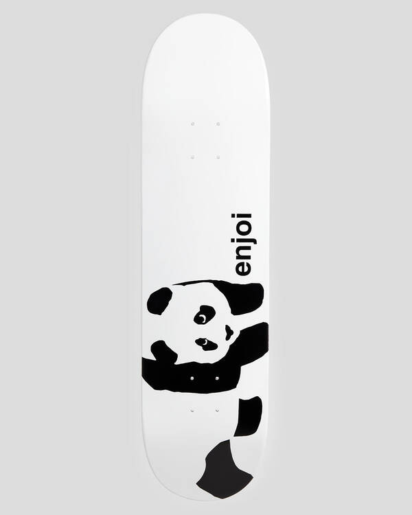 Wide Panda Logo Skateboard Deck