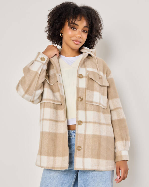 Flynn Hooded Shacket